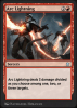 Arc Lightning - Khans of Tarkir #97y