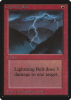 Lightning Bolt - Limited Edition Beta #162